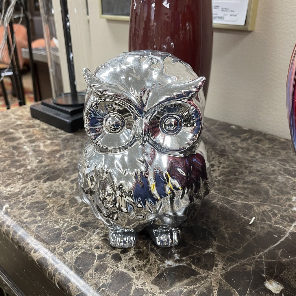 Silver Glass Owl