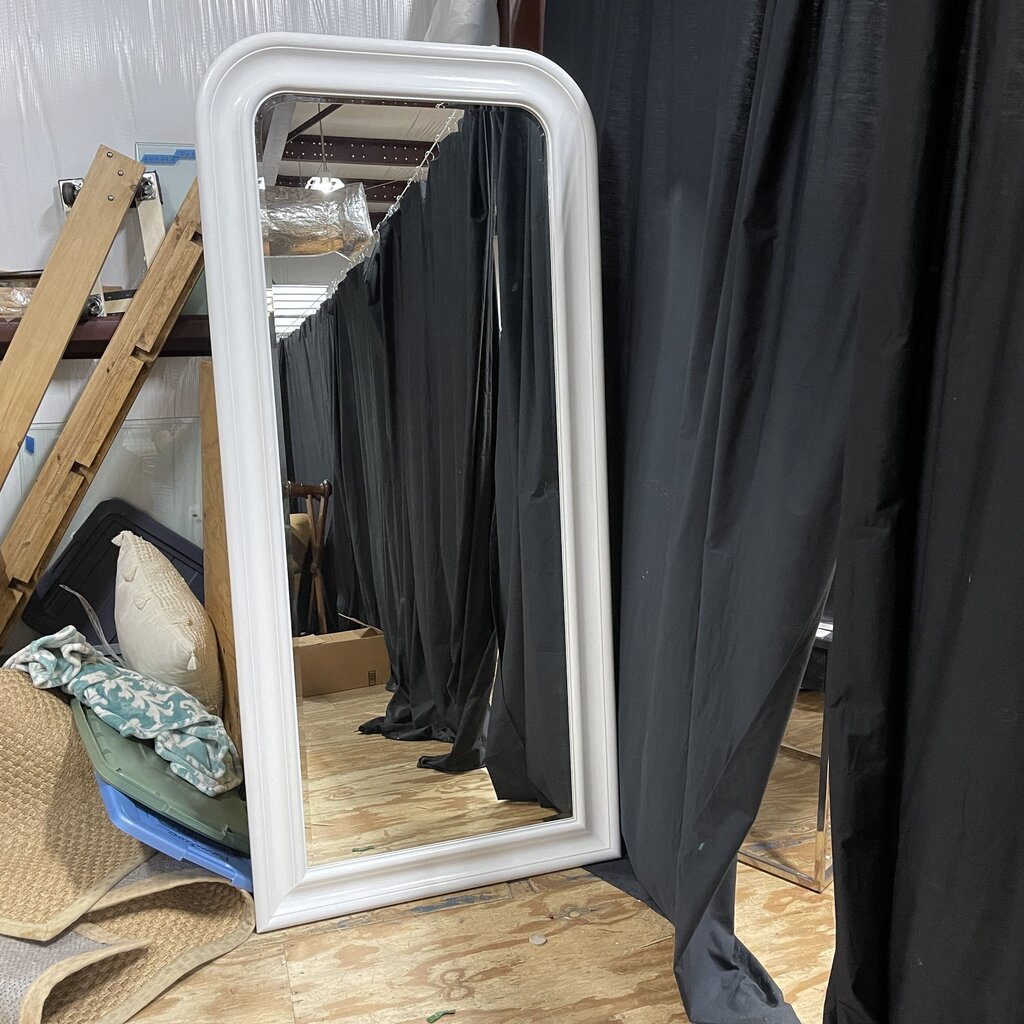 Tall White Mirror