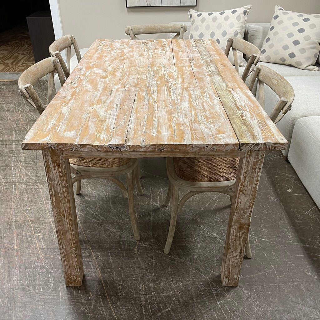 Rustic Farm Style Dining Table