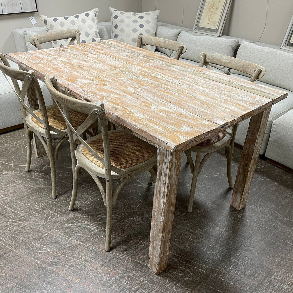 Rustic Farm Style Dining Table