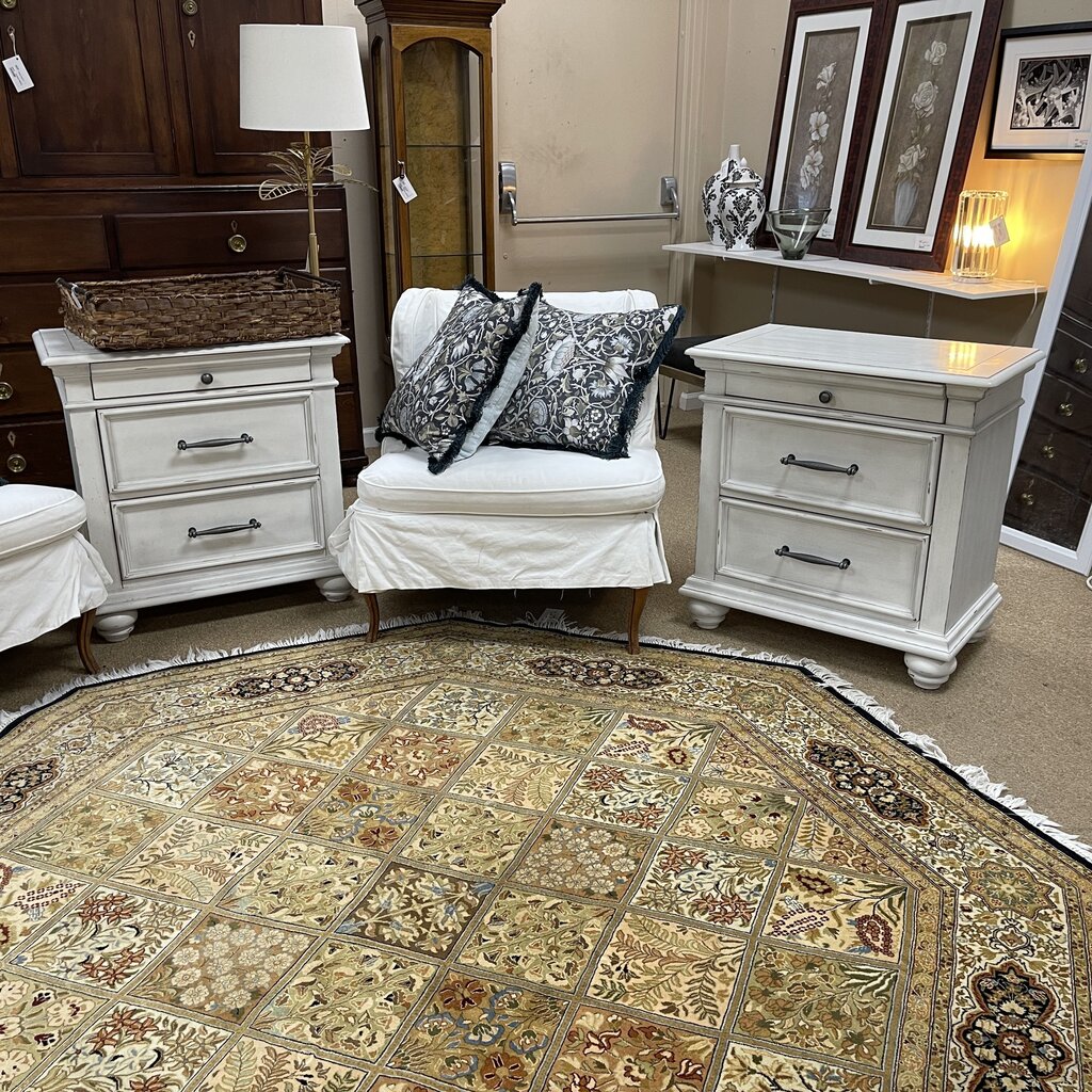 Pair Farm Style Nightstands