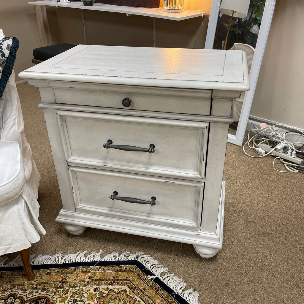 Pair Farm Style Nightstands