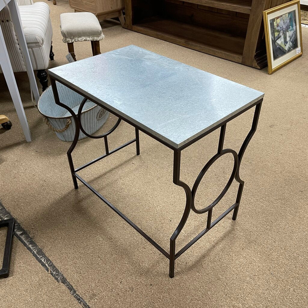 Stainless Top Metal Table