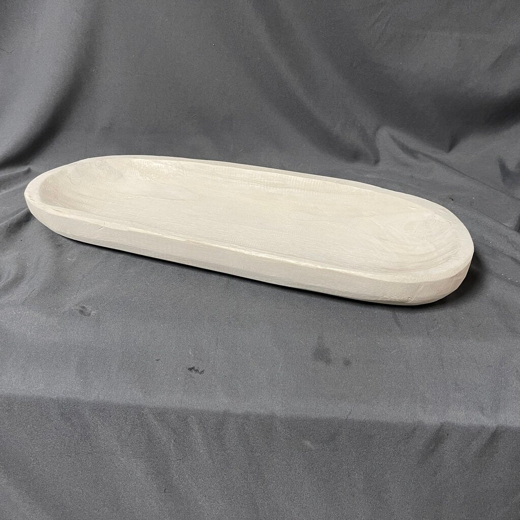 Oval Wood Tray