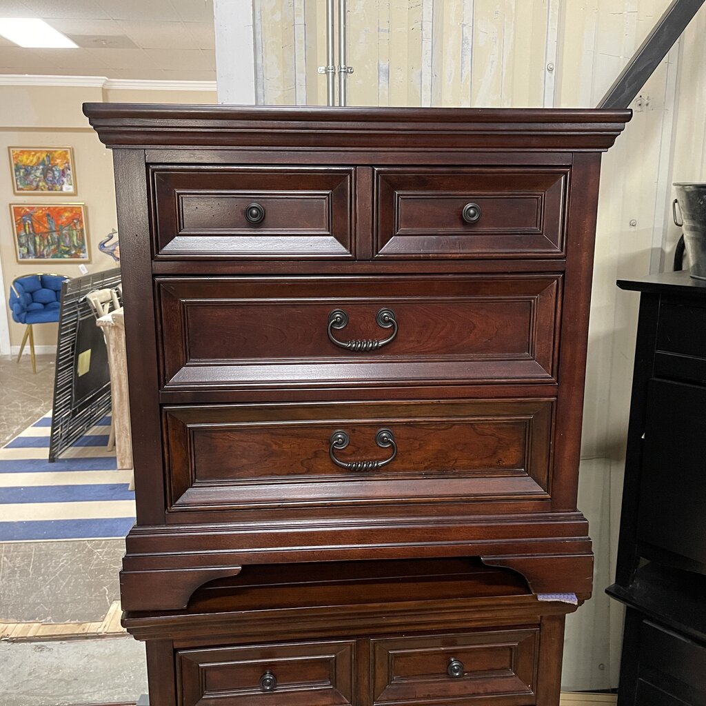 Pair Wood Nightstands