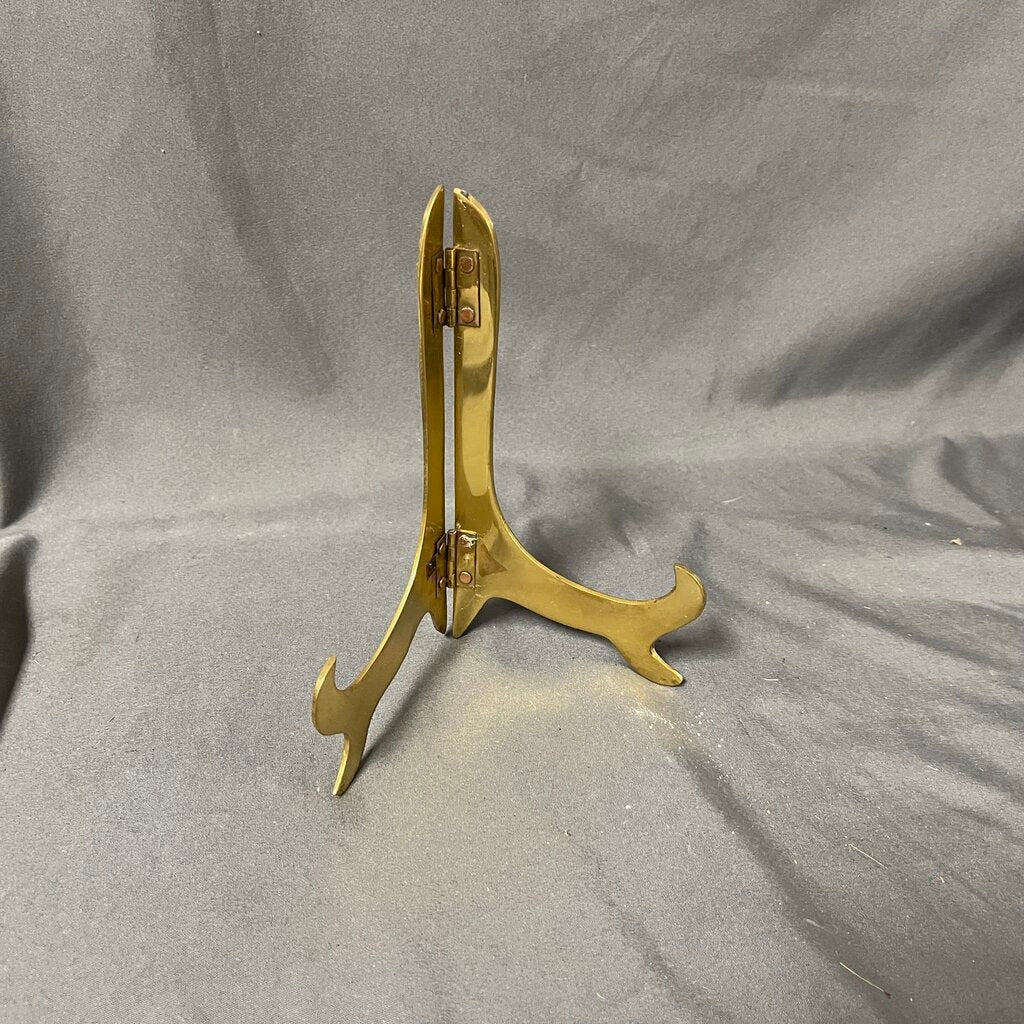 Folding Brass Picture Easel