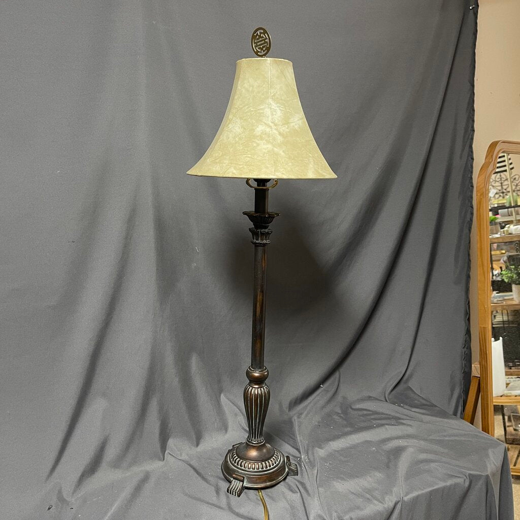 Bronze Candlestick Lamp
