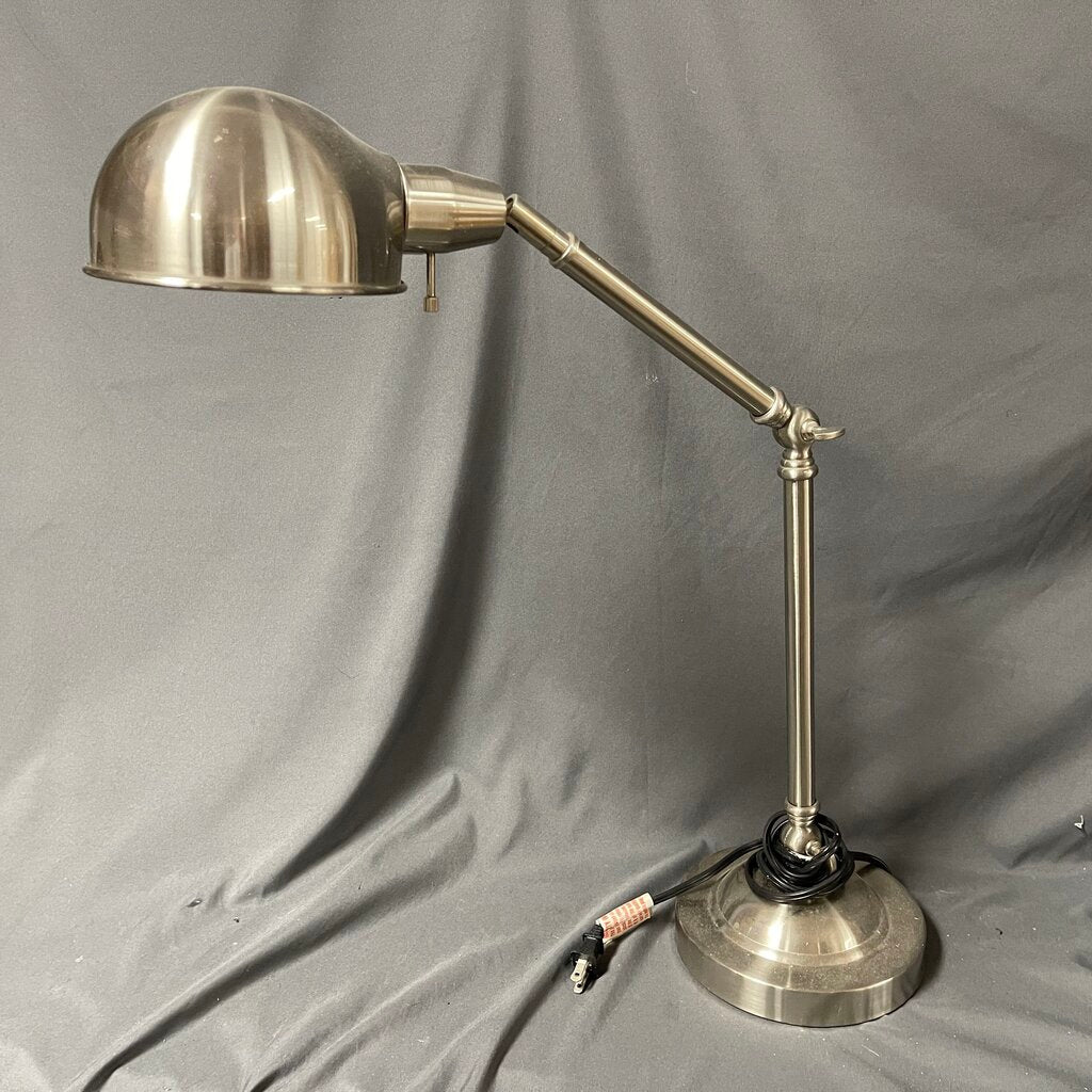 Silver Desk Lamp