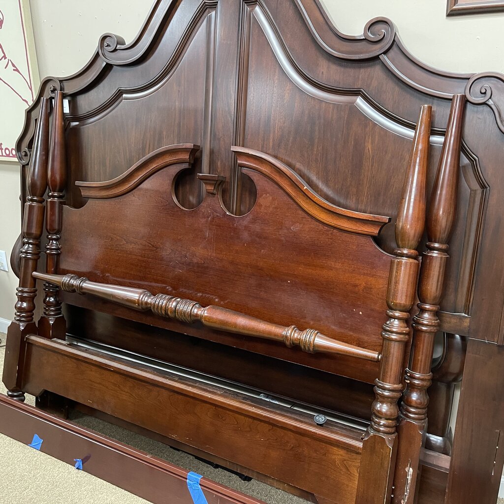 Wood 4-Post Bed (no slats)