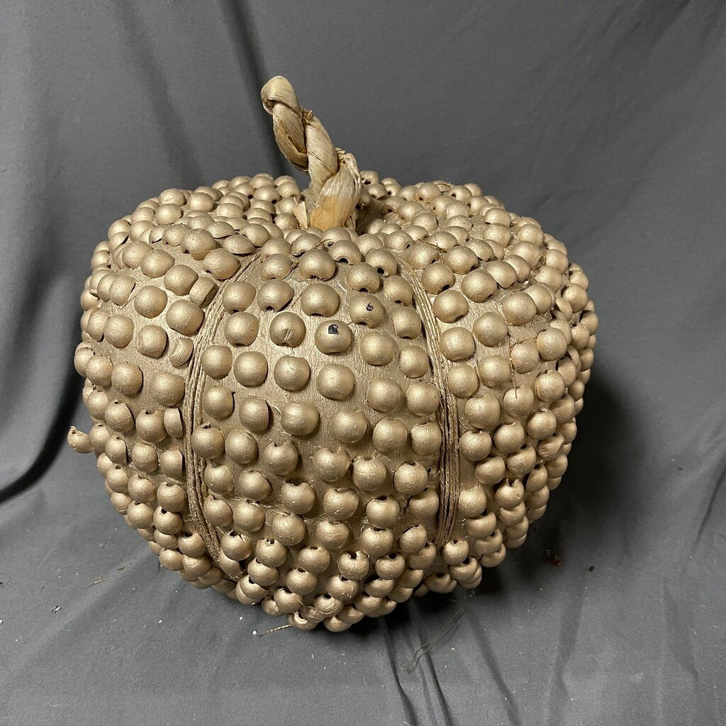 Wood Bead Pumpkin