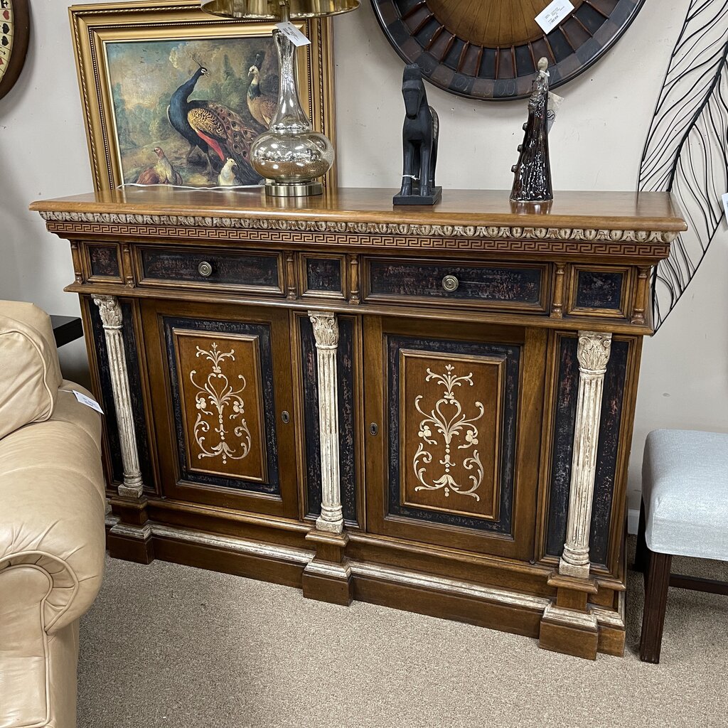 Solid Wood Console Cabinet