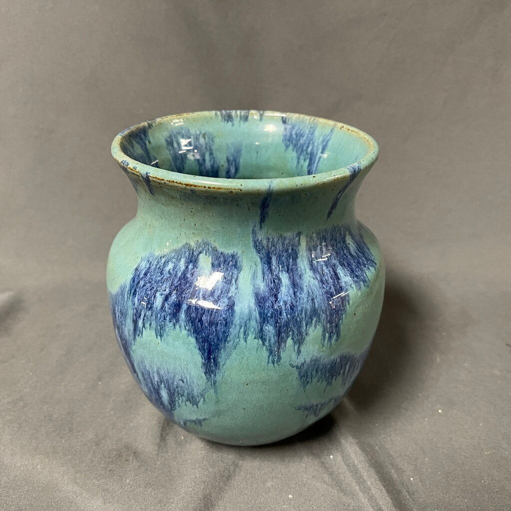 Artist Signed Pottery Vase