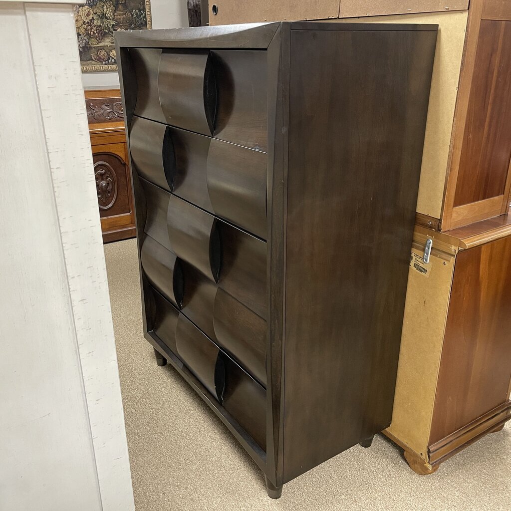 Contemporary Wood Chest of Drawers