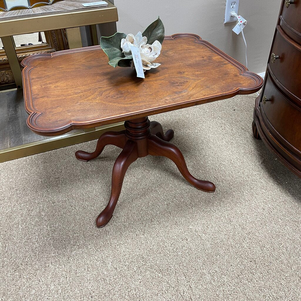 Vintage Oak Accent Table