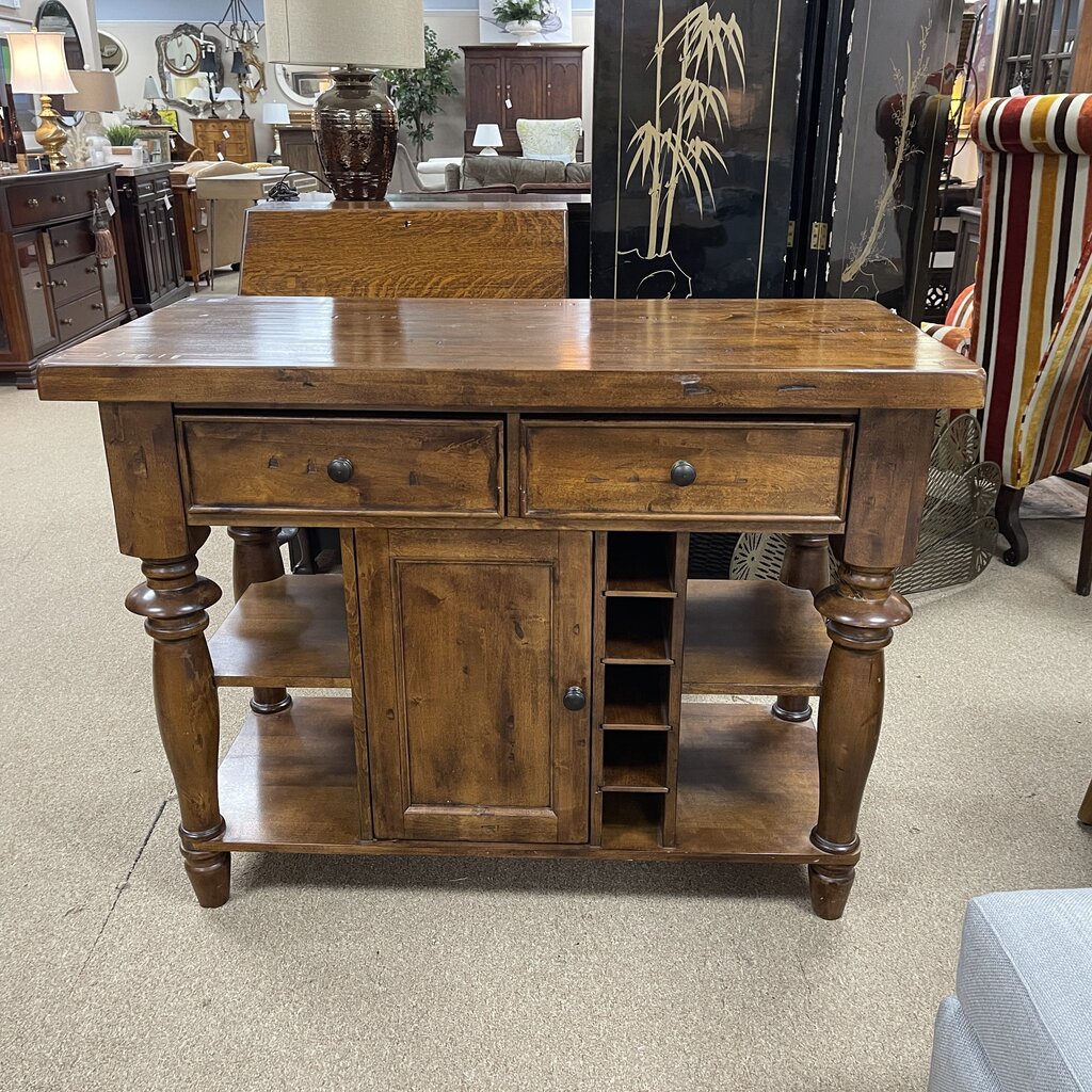 Solid Wood Kitchen Island/Buffet