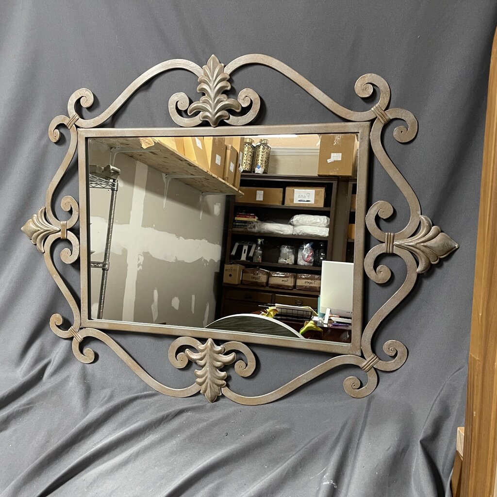 Bronze Brushed Rectangular Mirror