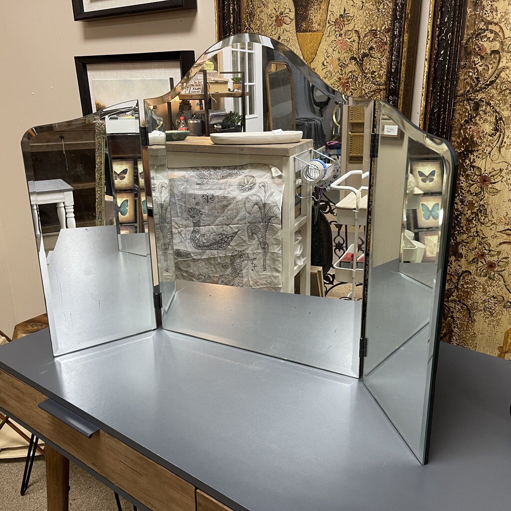 Tri-Fold Vanity Mirror