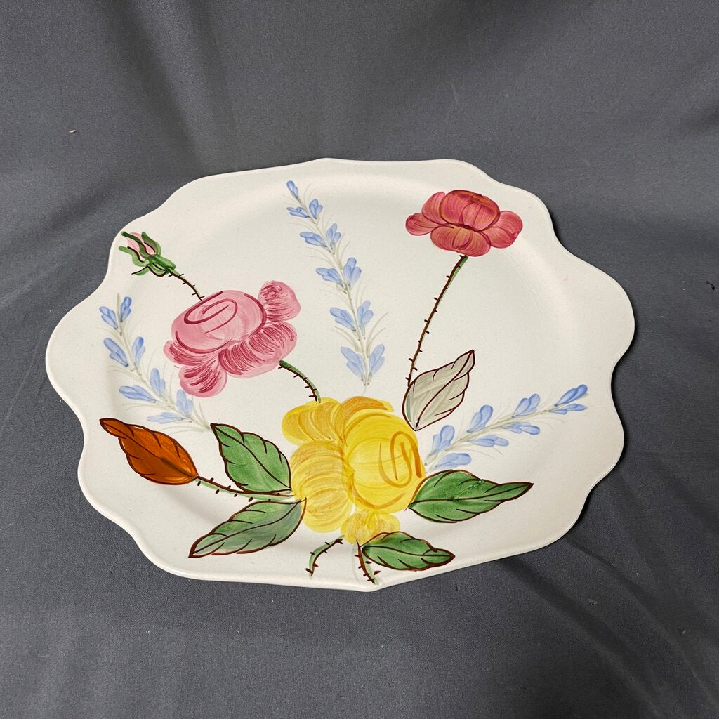 Vintage Blue Ridge China Floral Platter