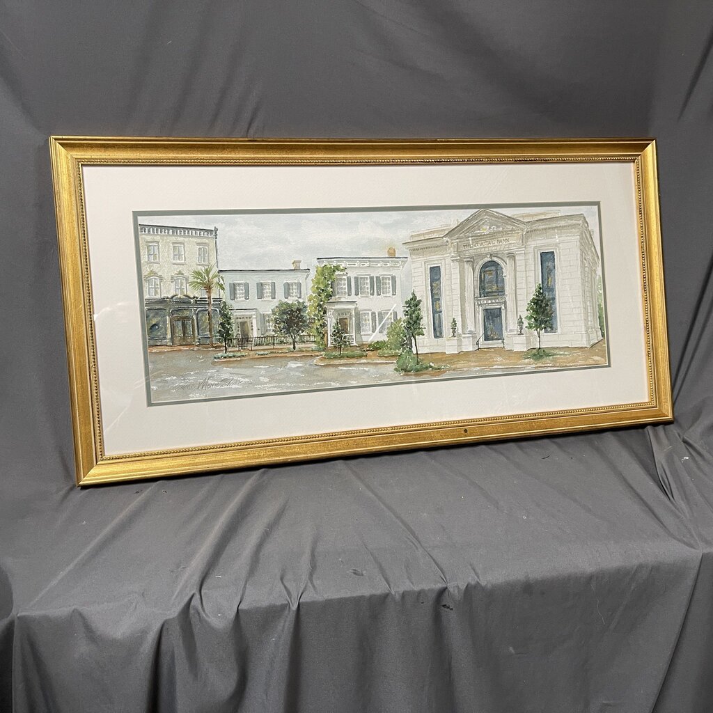 Squares of Savannah Watercolor