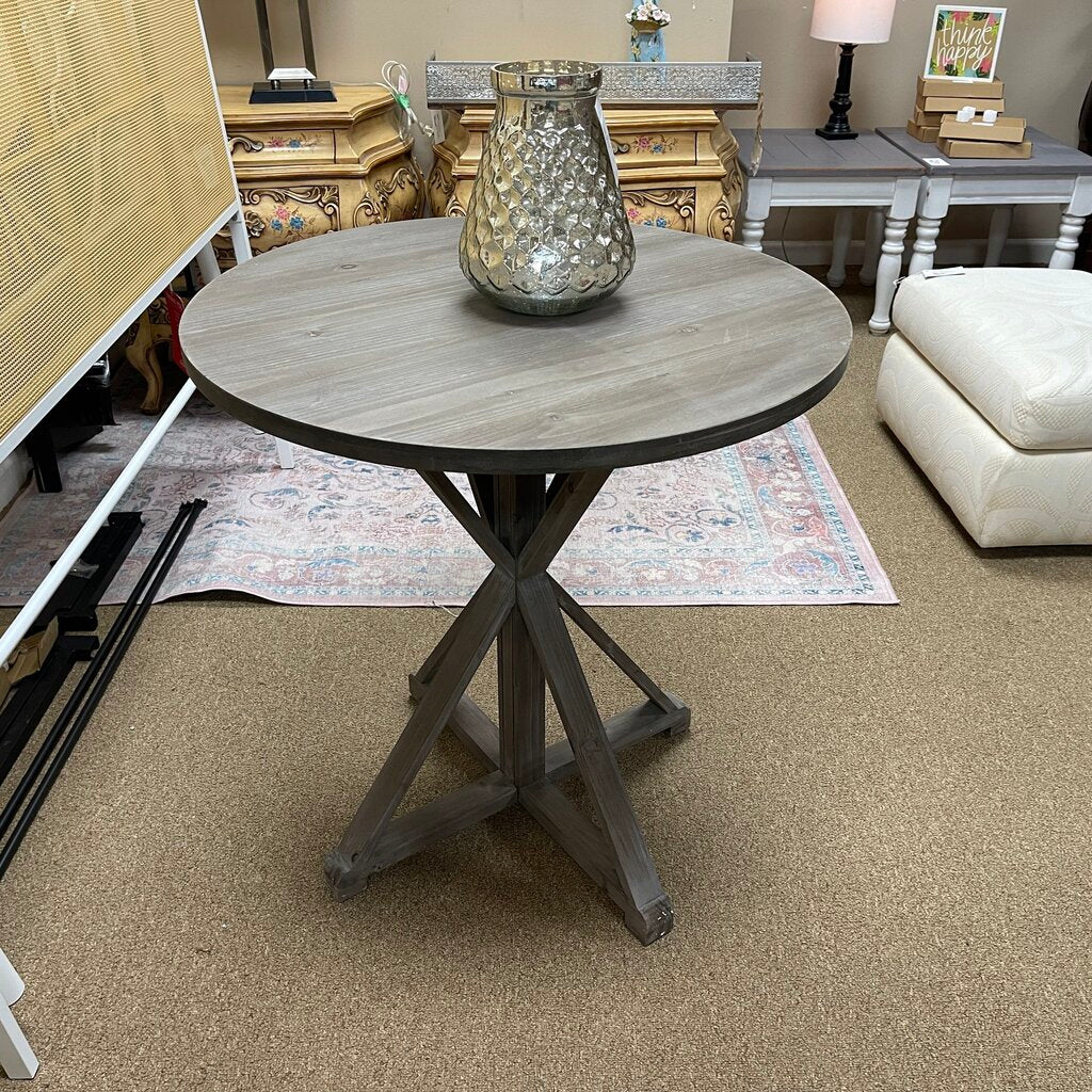 *NEW* Small Round Wood Dining Table