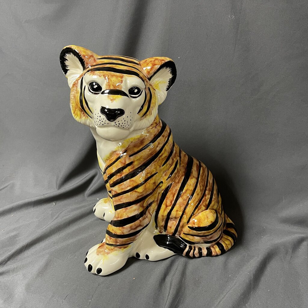 Ceramic Tiger Figure