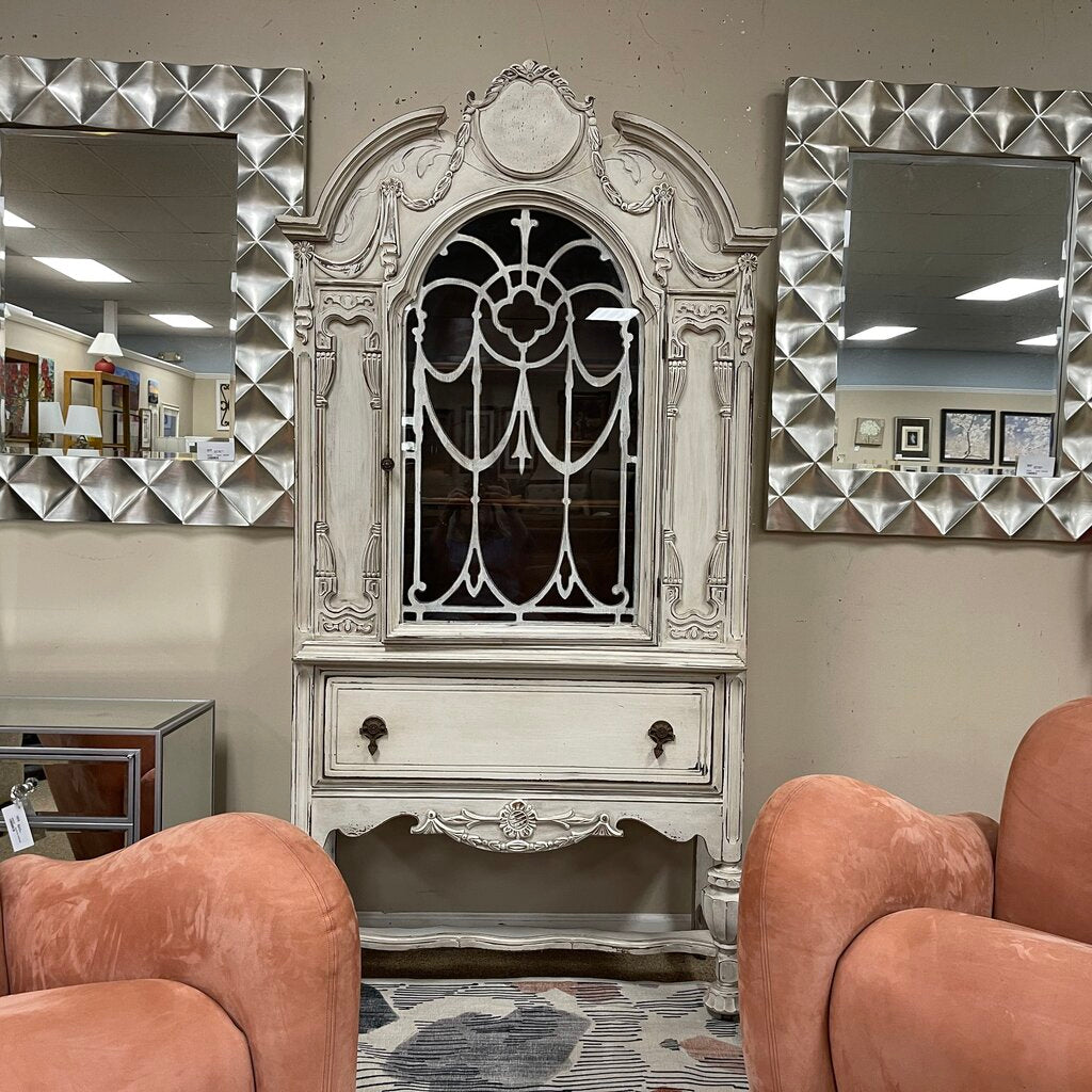 Painted Vintage China/Display Cabinet