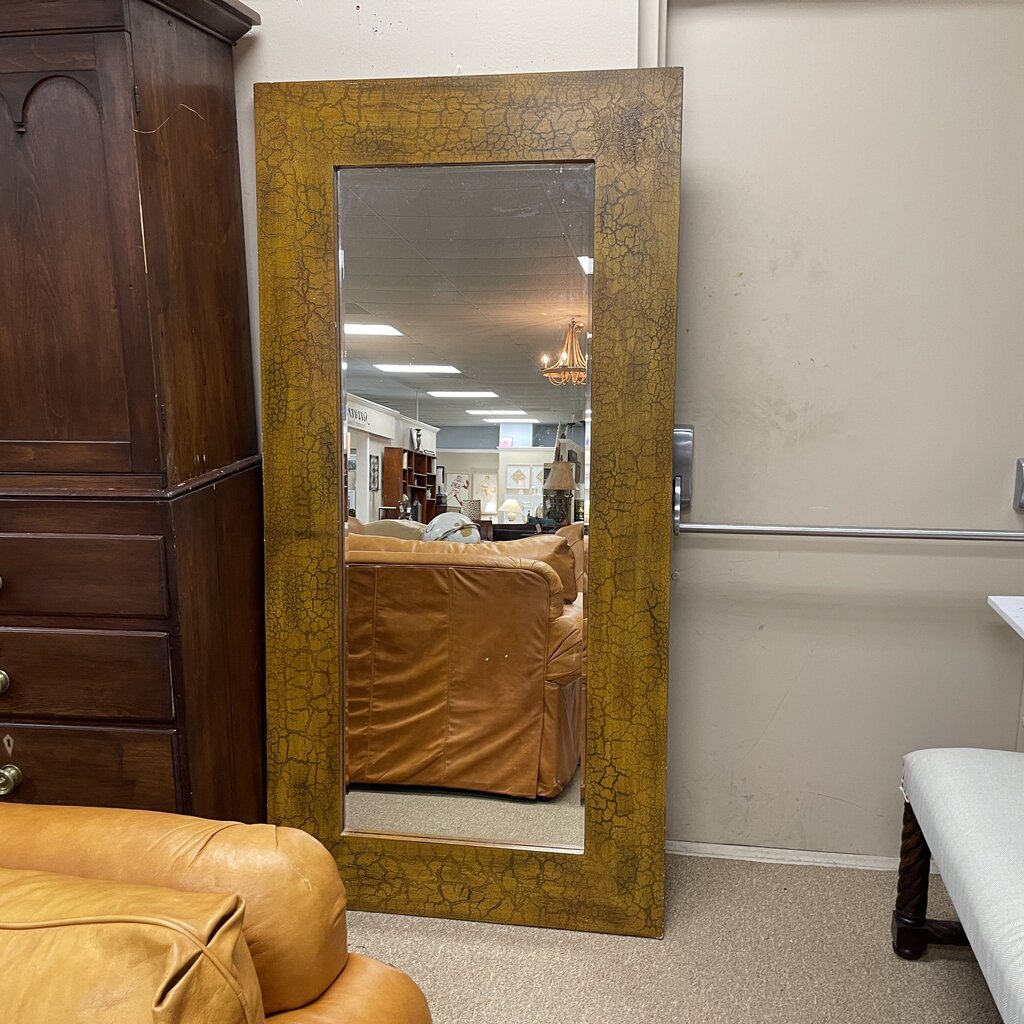 Crackle Finish Mirror