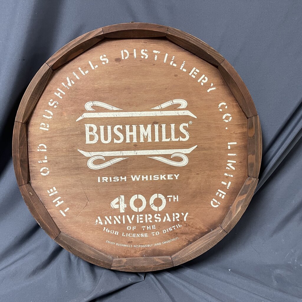 Bushmills Barrel Lid Wall Decor