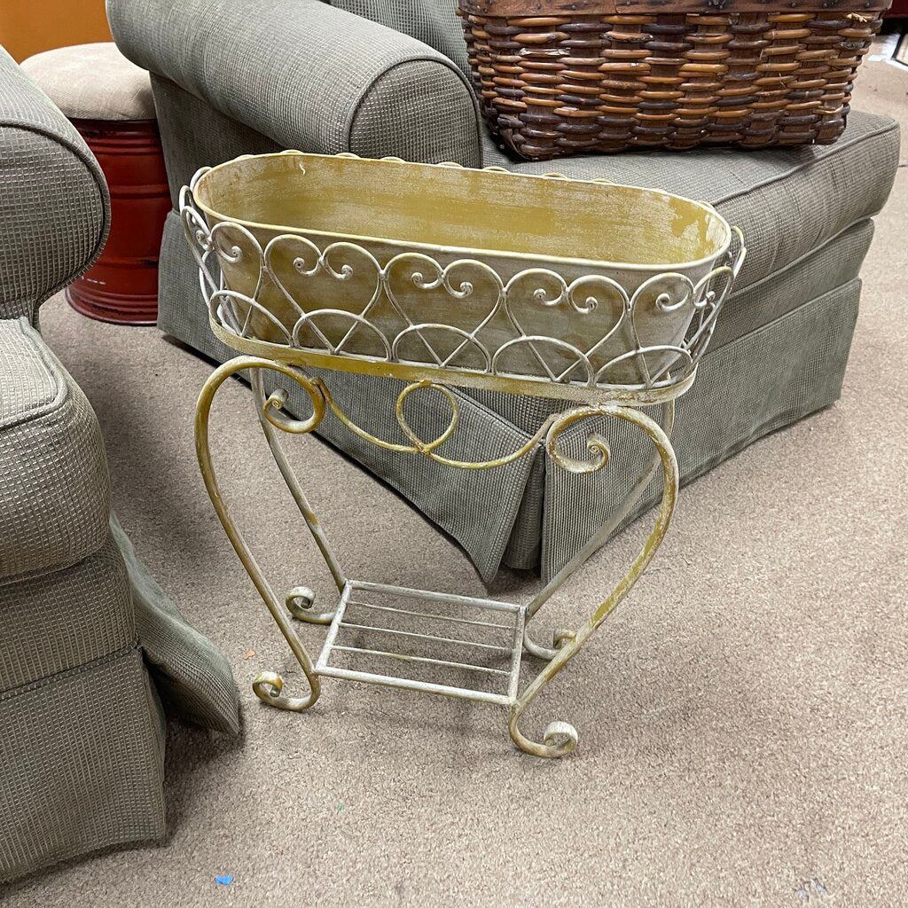 Metal Planter on Stand