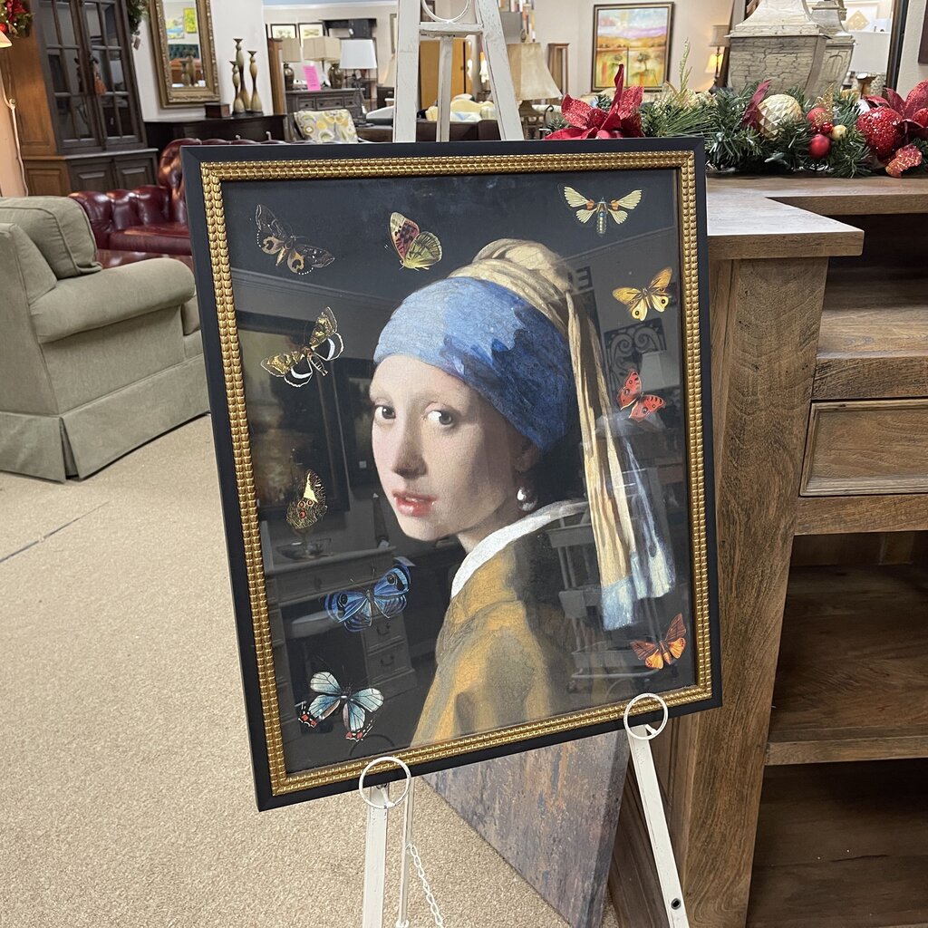 Girl With Pearl Print