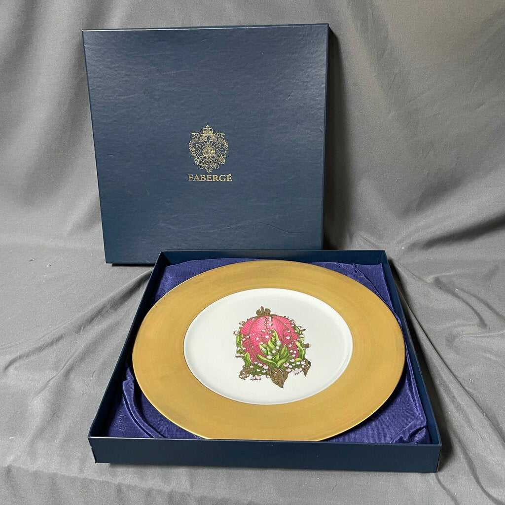 Imperial Egg Collection Lillies of the Valley Plate