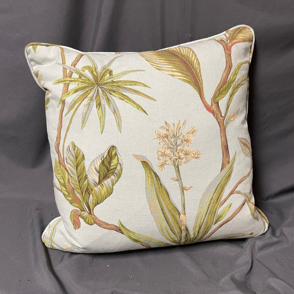 Orchid Print Down Filled Pillow