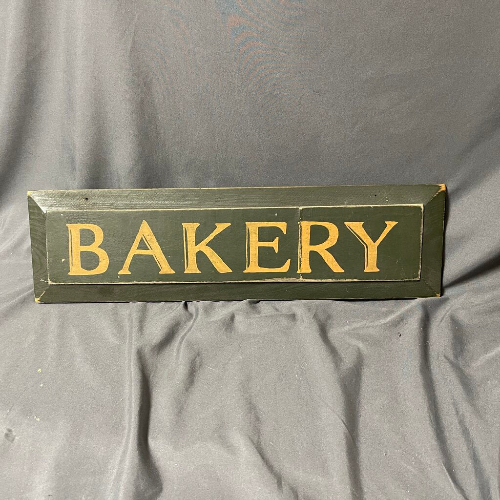 Wood Bakery Sign