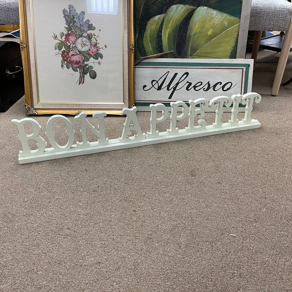 Bon Appetit Sign