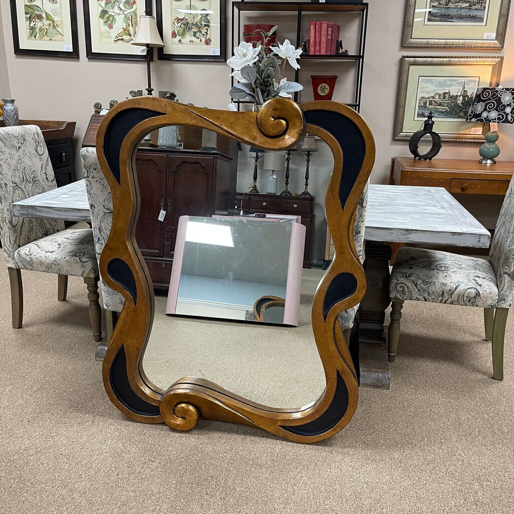 Contemporary Wood Mirror