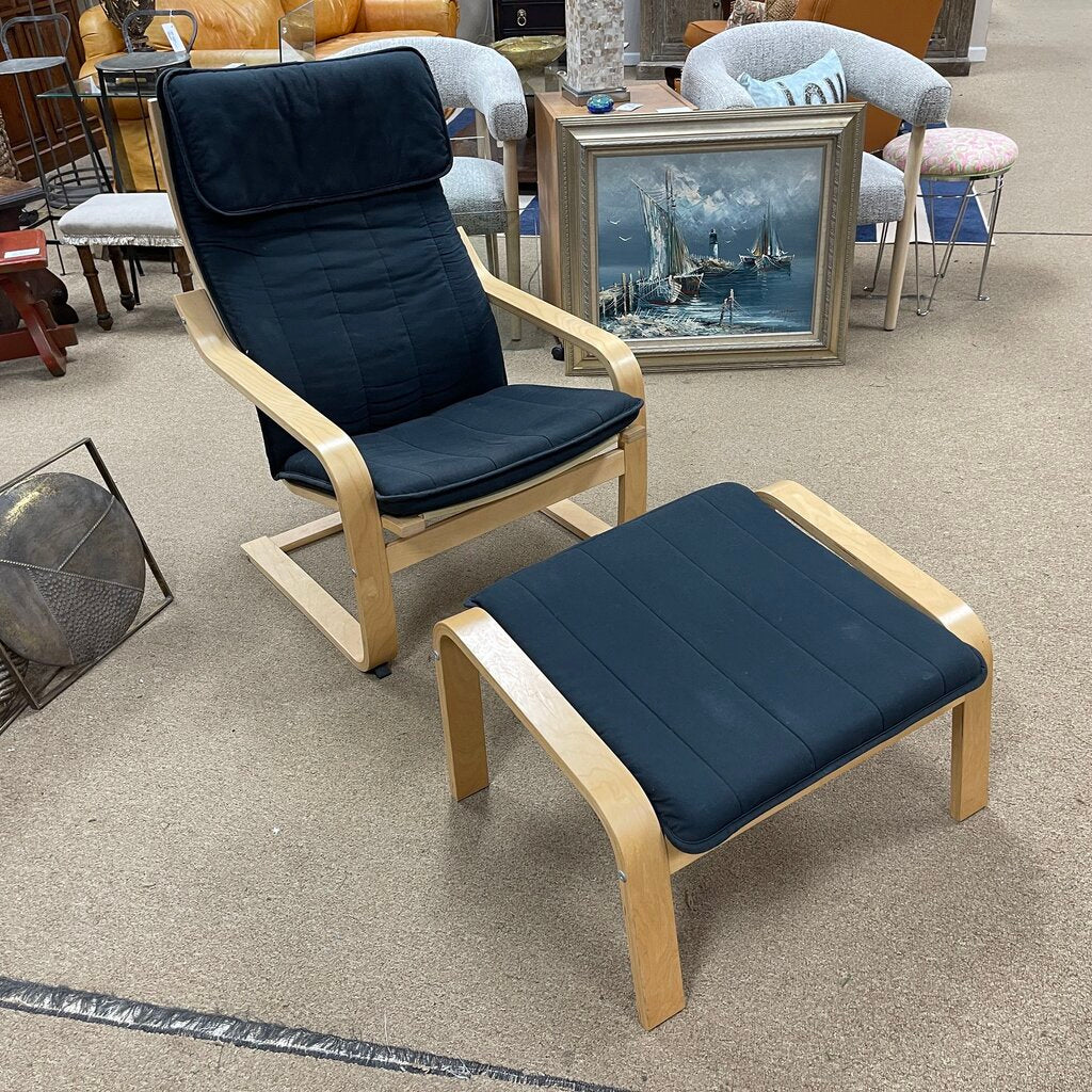 Lounge Chair + Ottoman