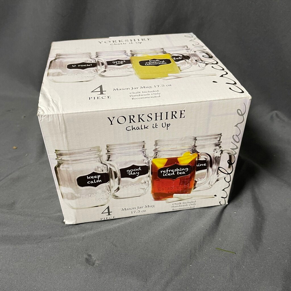 *NEW* Chalk it Up Mason Jar Mugs