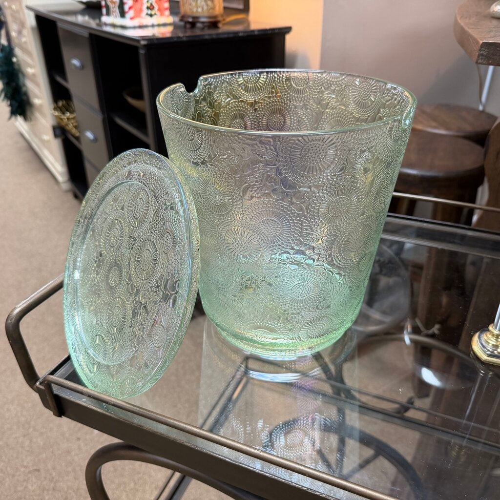 Large Decorative Jar w/Lid