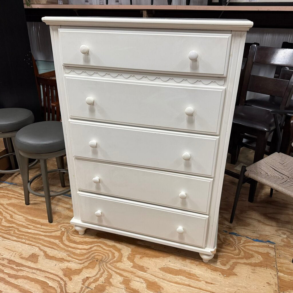 Wood Chest of Drawers