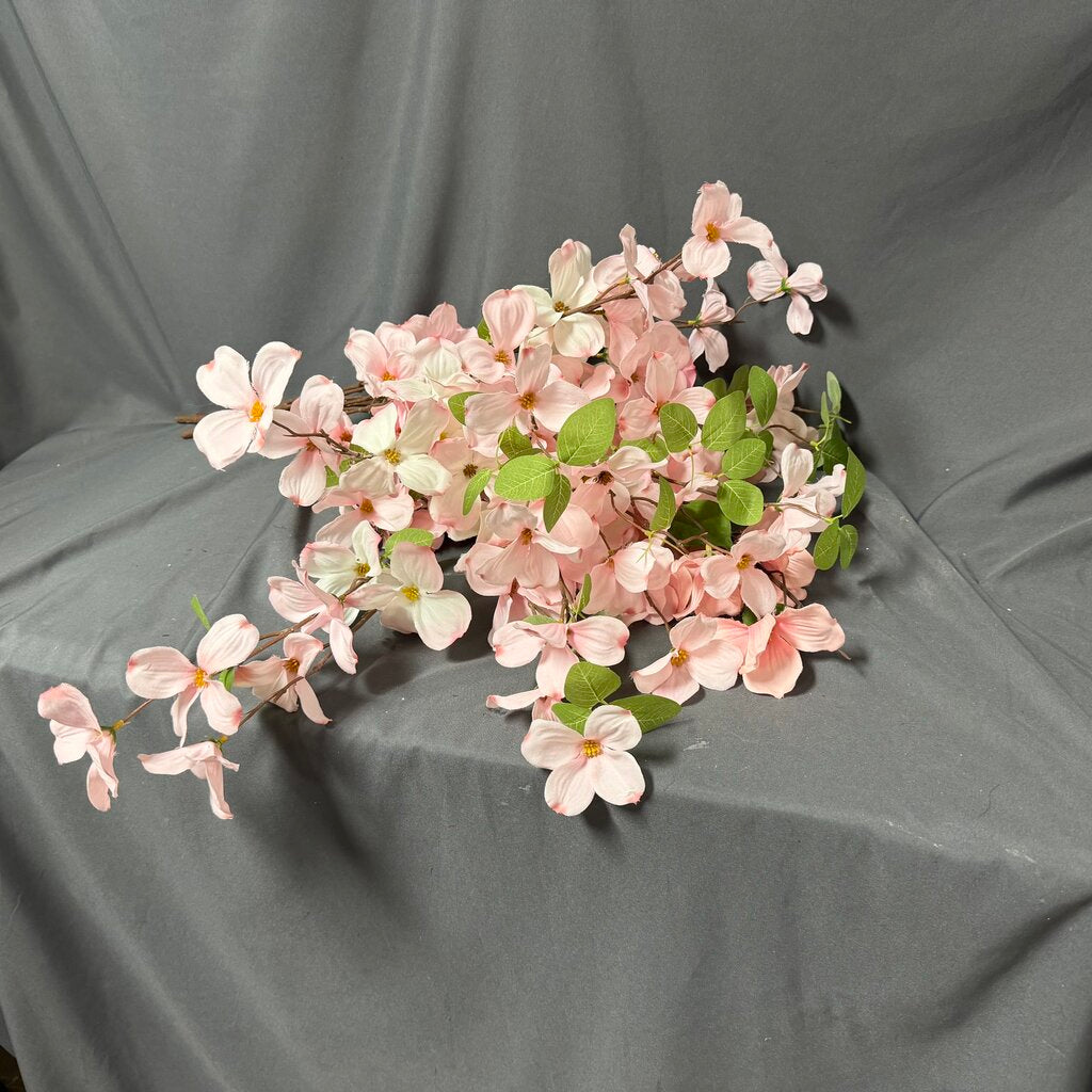 Set/4 Pink Floral Stems