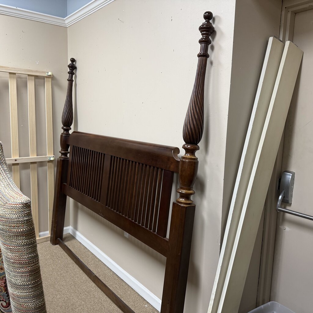 Wood 2-Post Headboard