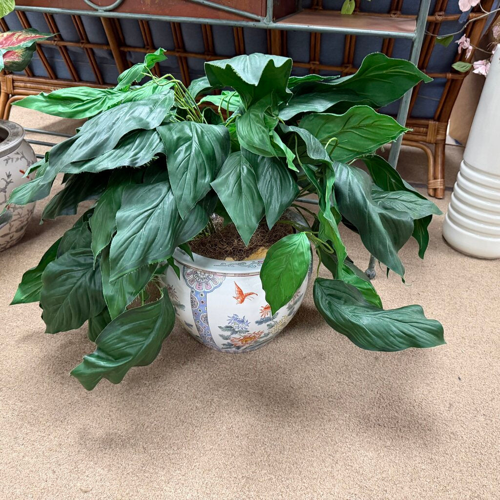 Chinoiserie Porcelain Jardiniere Planter