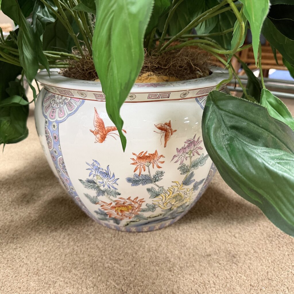 Chinoiserie Porcelain Jardiniere Planter
