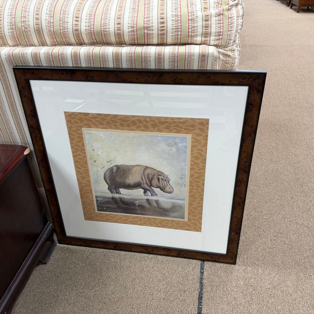 Hippo Print