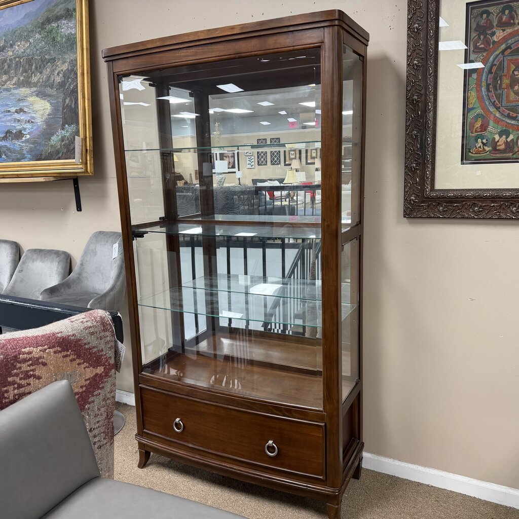 Wood + Glass Display Case