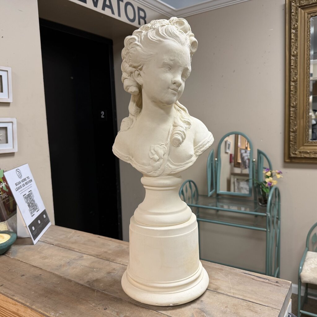 Plaster 19th c Style French Bust