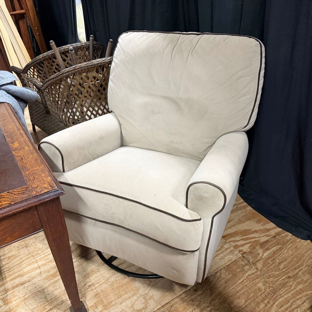 Upholstered Swivel Rocker Recliner
