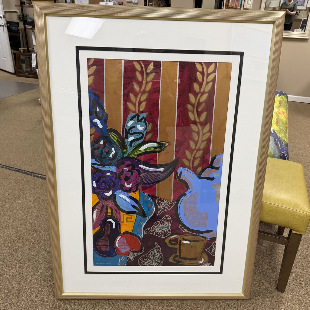 "Pekoe Blue" Painting