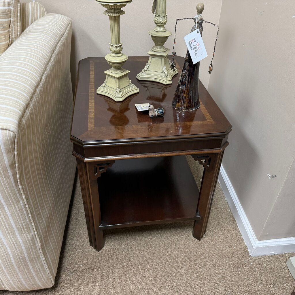 Wood Side Table