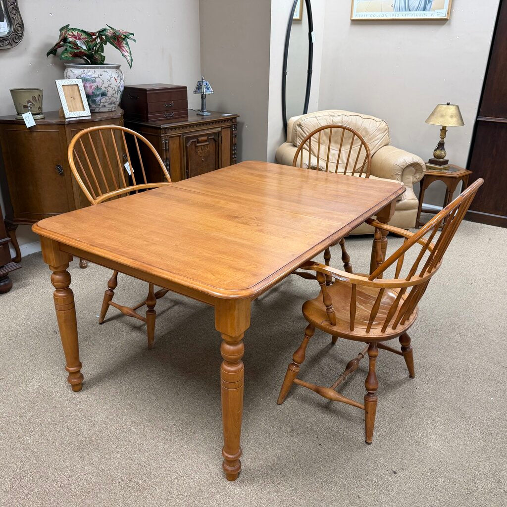 Dining Table + 4 Windsor Chairs
